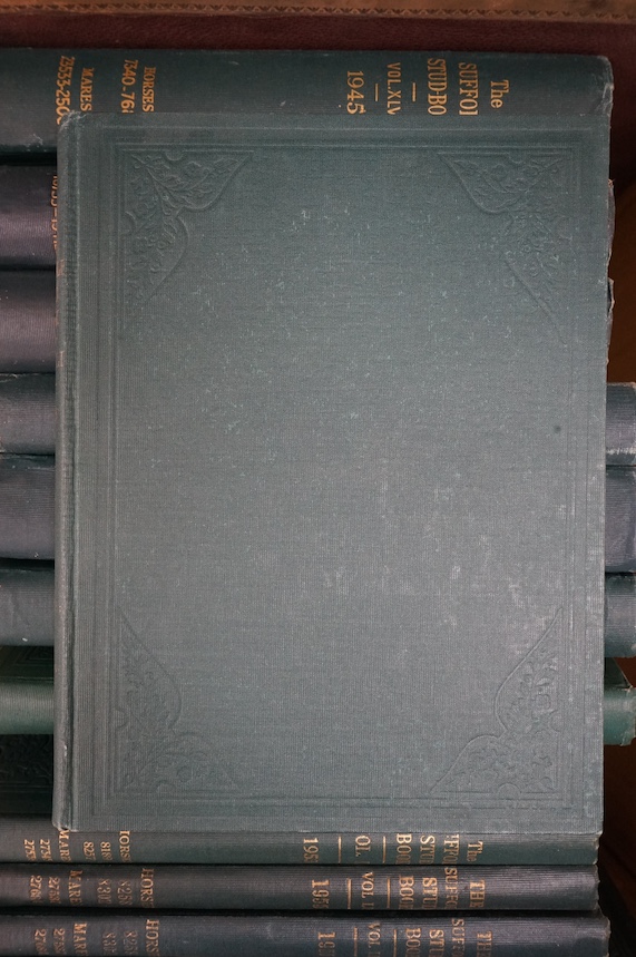 Biddell, Herman - The Suffolk Stud Book; a history and register of the county breed of cart horses ... to which are added tables of winners, pedigree charts, sales, &c. Collected, compiled (etc.) for the Suffolk Stud Boo